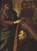 Diego Velazquez St Ildefonso Receiving the Chasuble from the Virgin(detail) (df01) USA oil painting artist